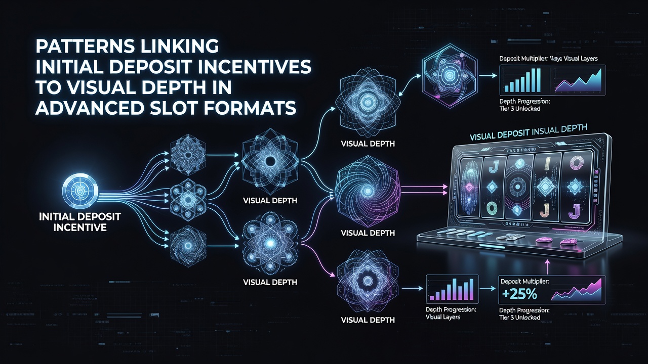Data visualization charts connecting deposit incentives with slot visual complexity metrics